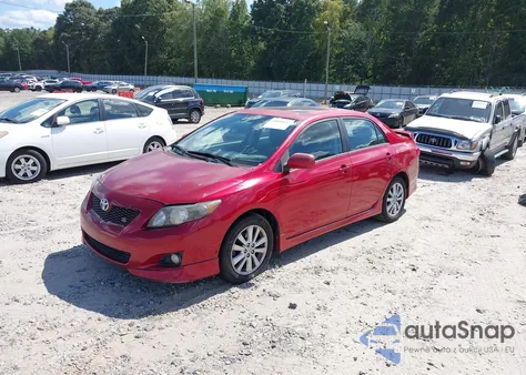 2009 Toyota Corolla S from USA, damaged, VIN 2T1BU40EX9C146487